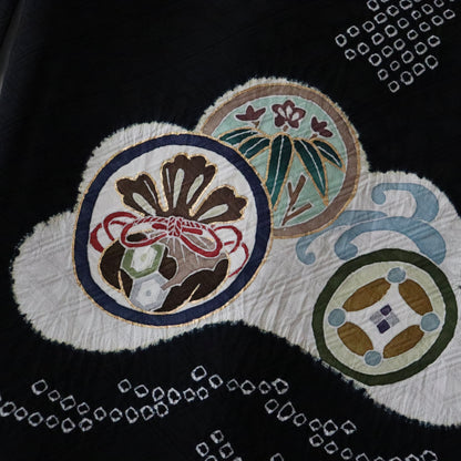 五歳 御祝着セット「絞り松丸文」