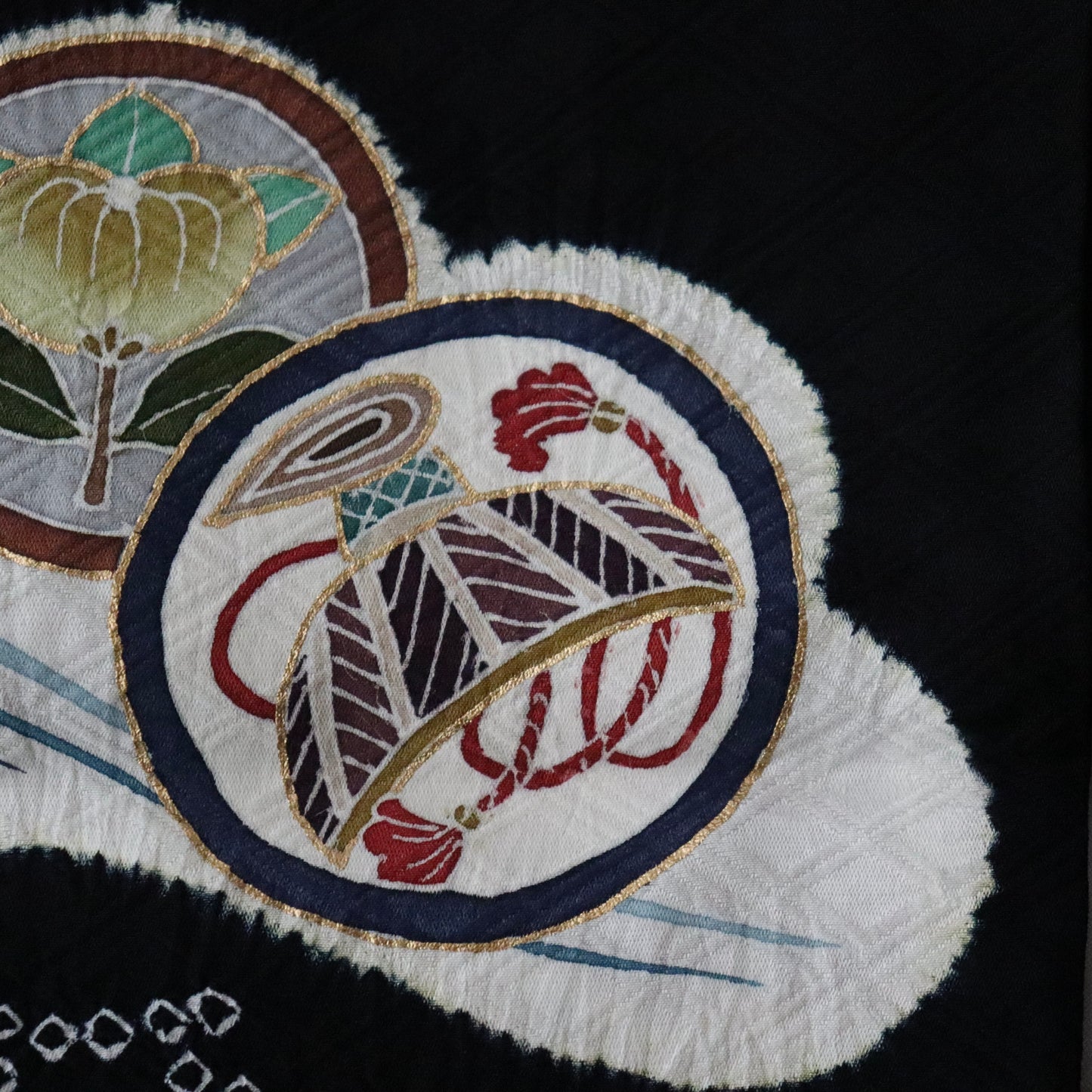 五歳 御祝着セット「絞り松丸文」