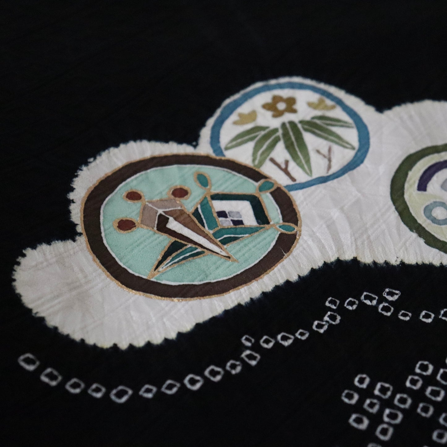 五歳 御祝着セット「絞り松丸文」