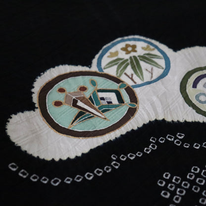 五歳 御祝着セット「絞り松丸文」