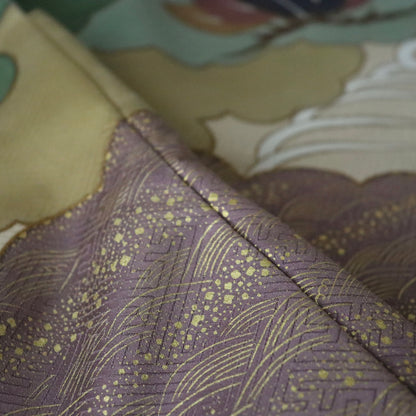 五歳 御祝着セット「雲取に松波」藤井寛/富宏染工