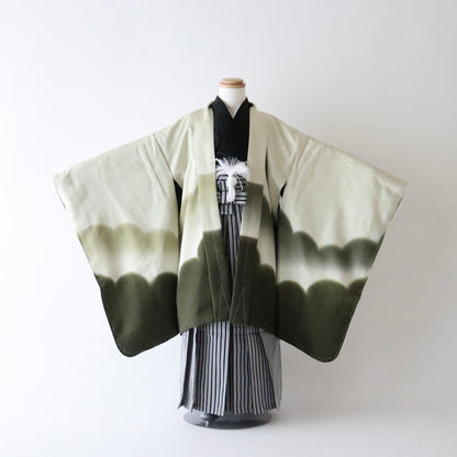 五歳 御祝着セット「暈し雲文 - mgr」