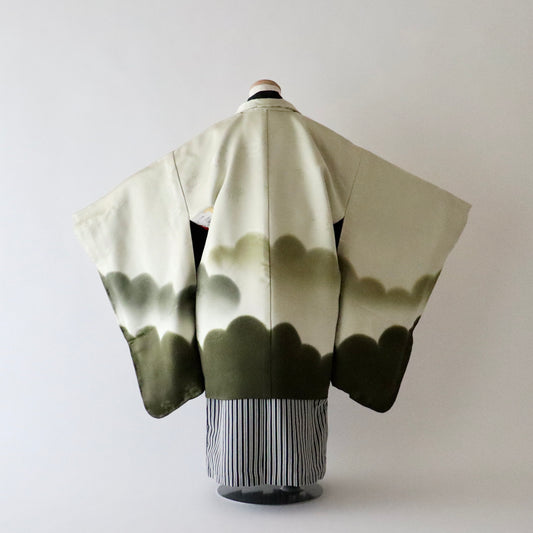 五歳 御祝着セット「暈し雲文 - mgr」