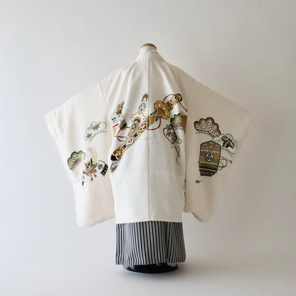 五歳 御祝着セット「武具に松」