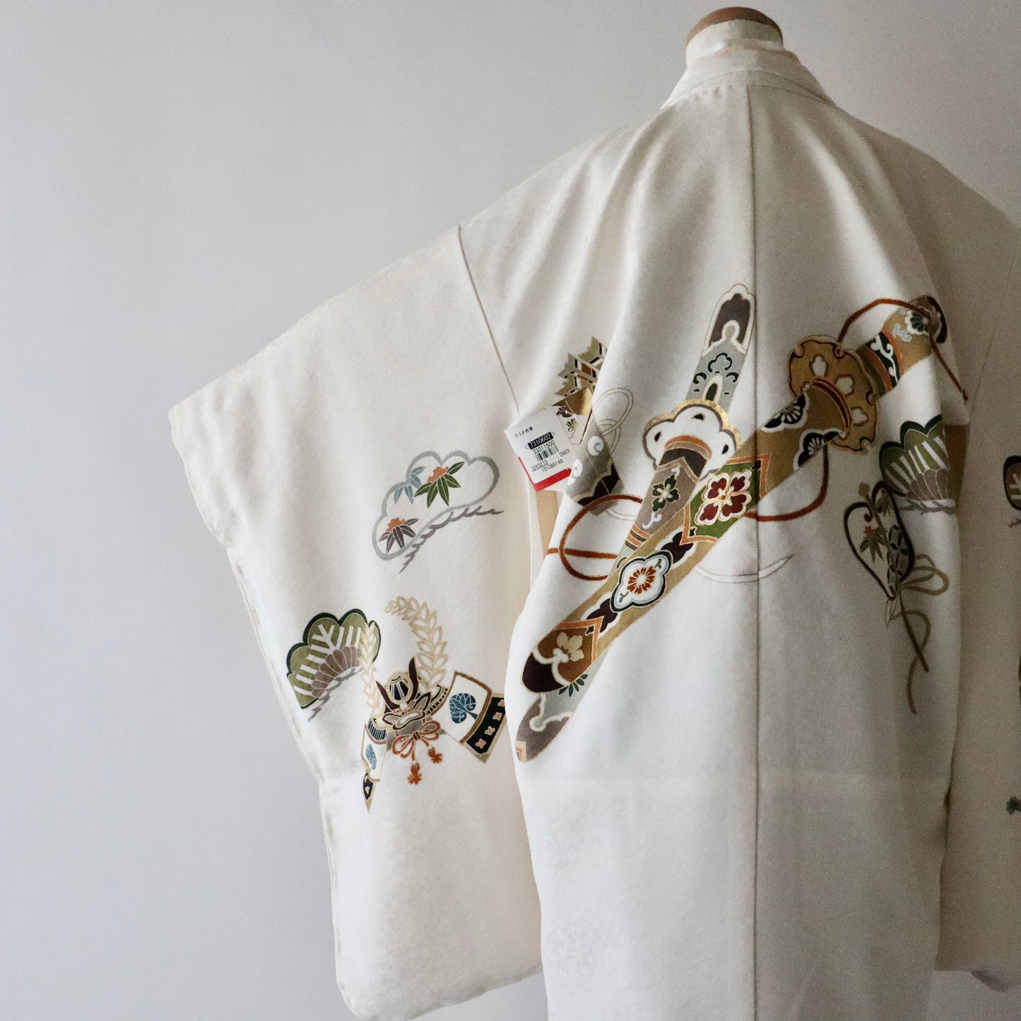 五歳 御祝着セット「武具に松」