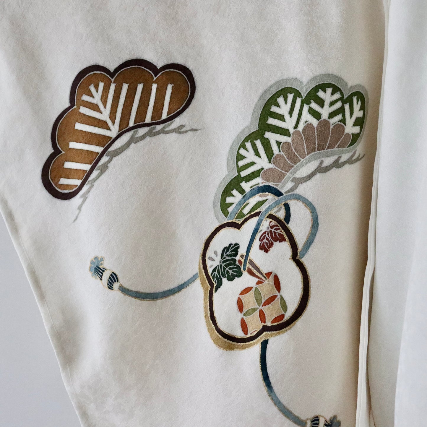 五歳 御祝着セット「武具に松」