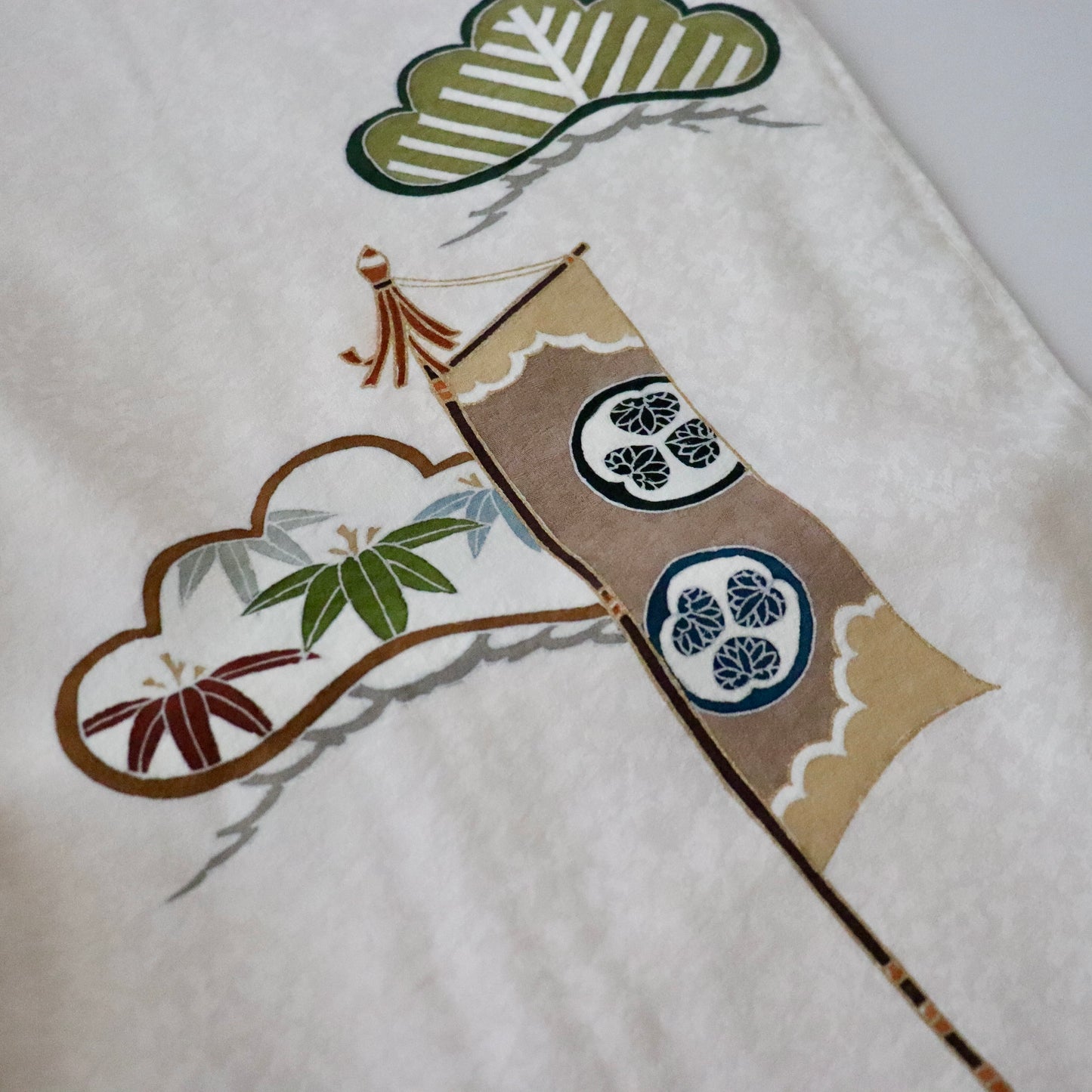 五歳 御祝着セット「武具に松」