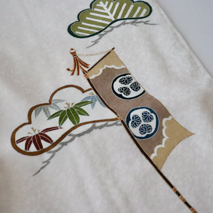 五歳 御祝着セット「武具に松」