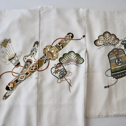 五歳 御祝着セット「武具に松」