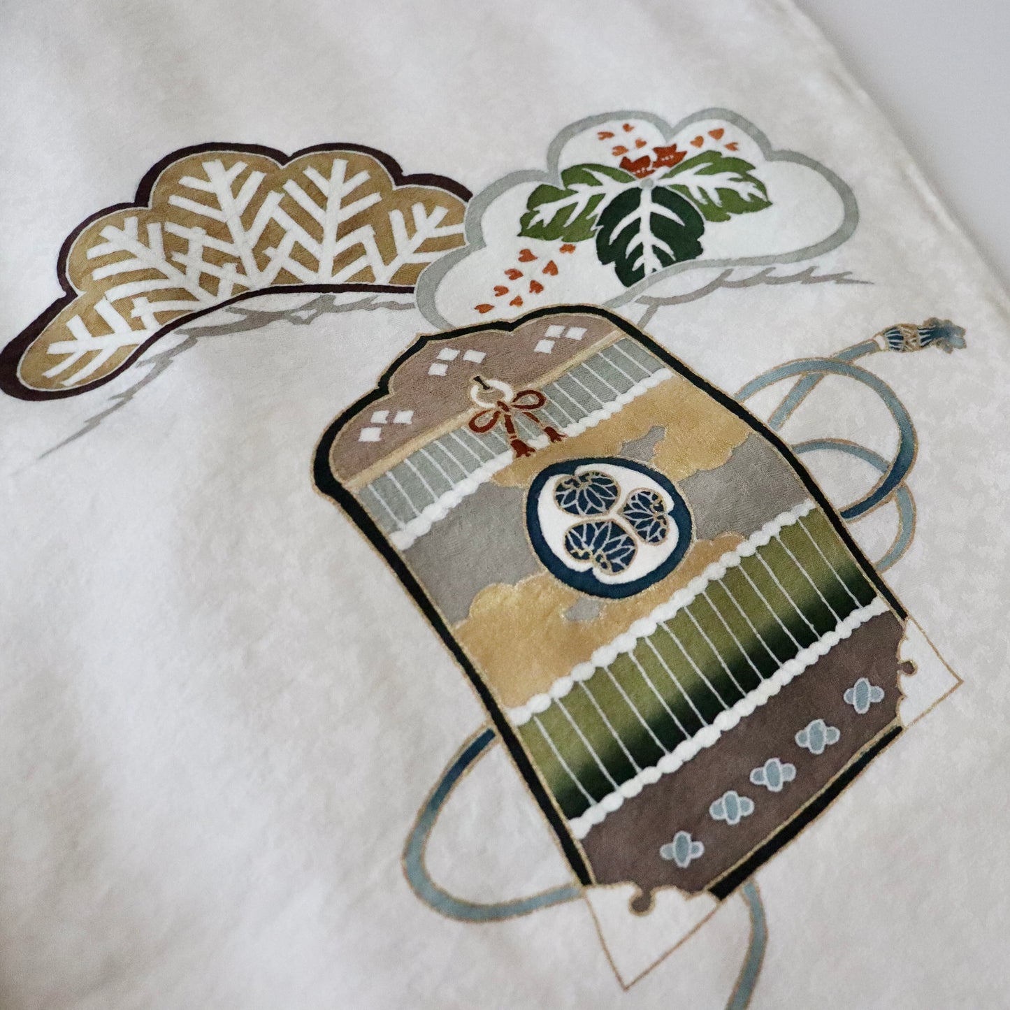 五歳 御祝着セット「武具に松」