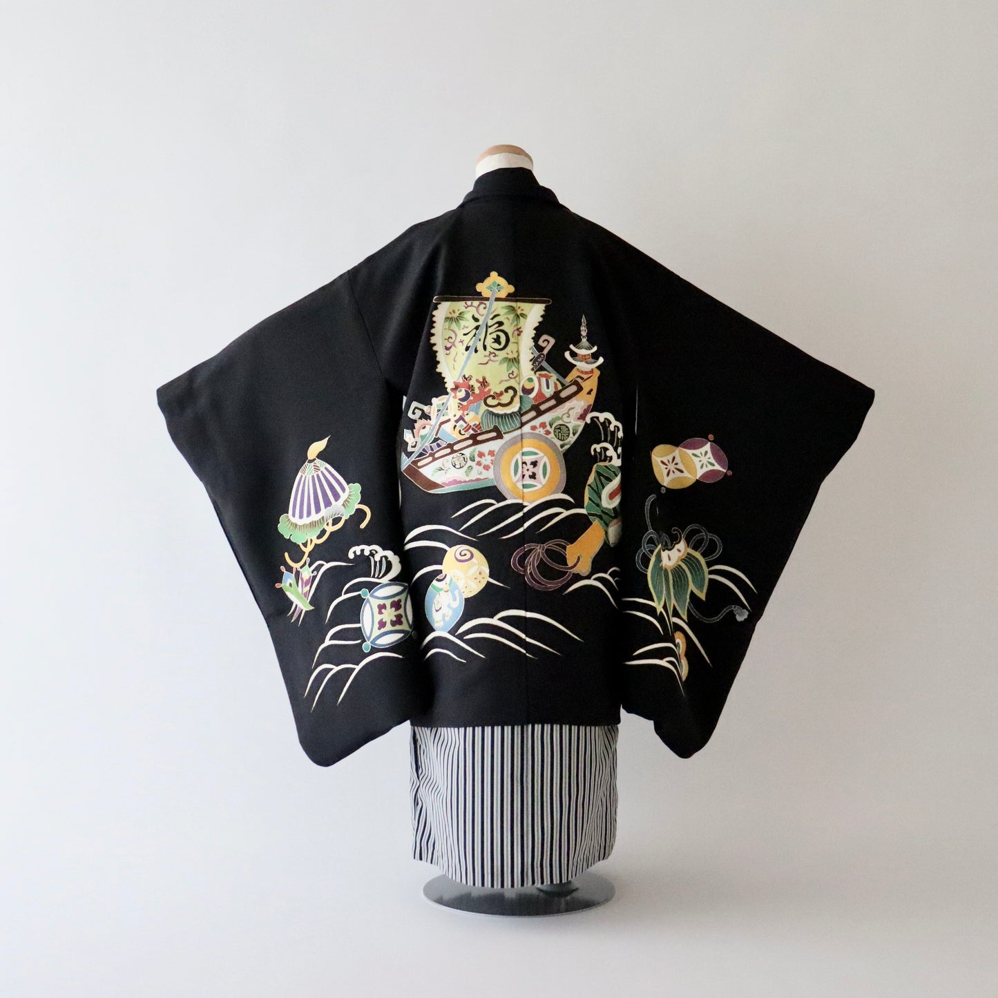 五歳 御祝着セット「宝船」岡重