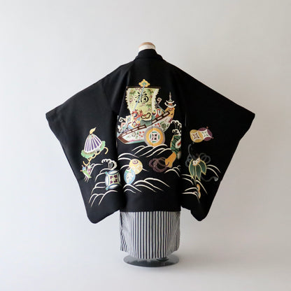 五歳 御祝着セット「宝船」岡重