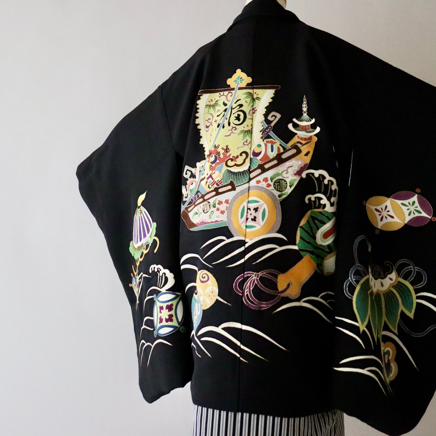 五歳 御祝着セット「宝船」岡重