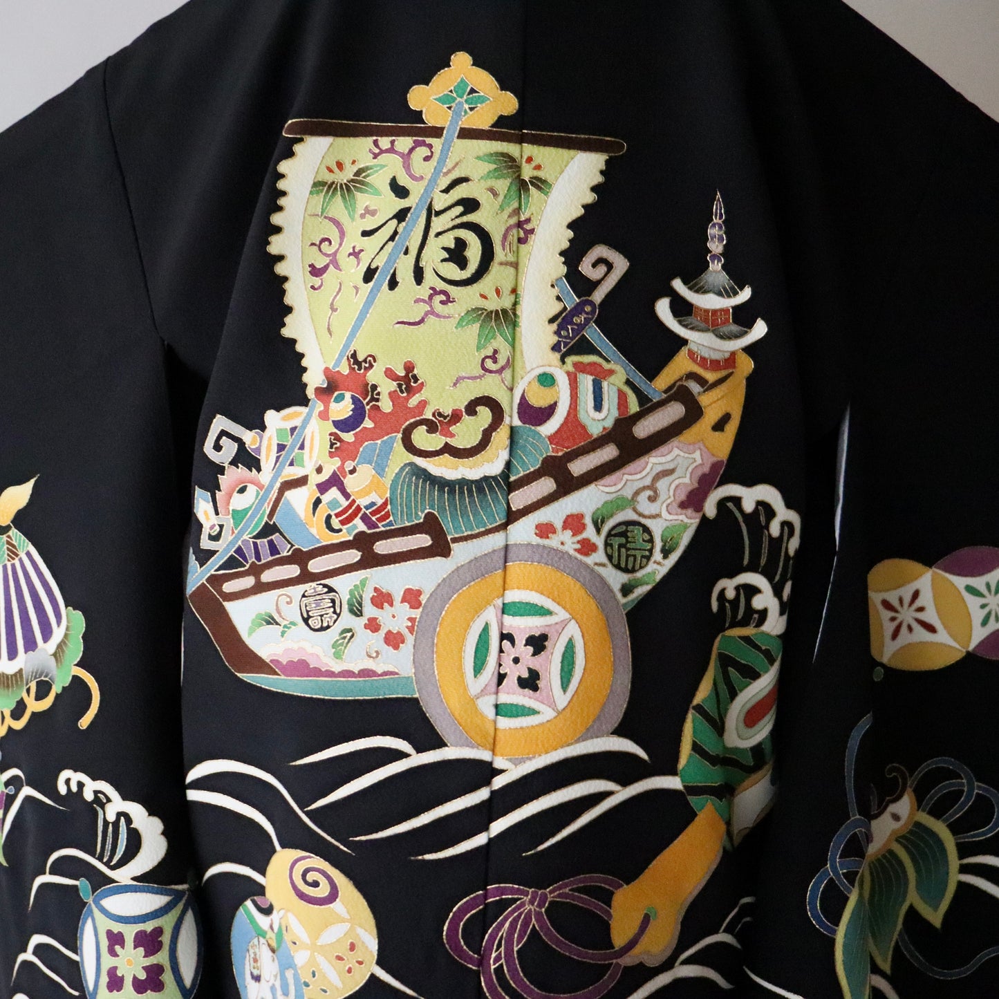 五歳 御祝着セット「宝船」岡重
