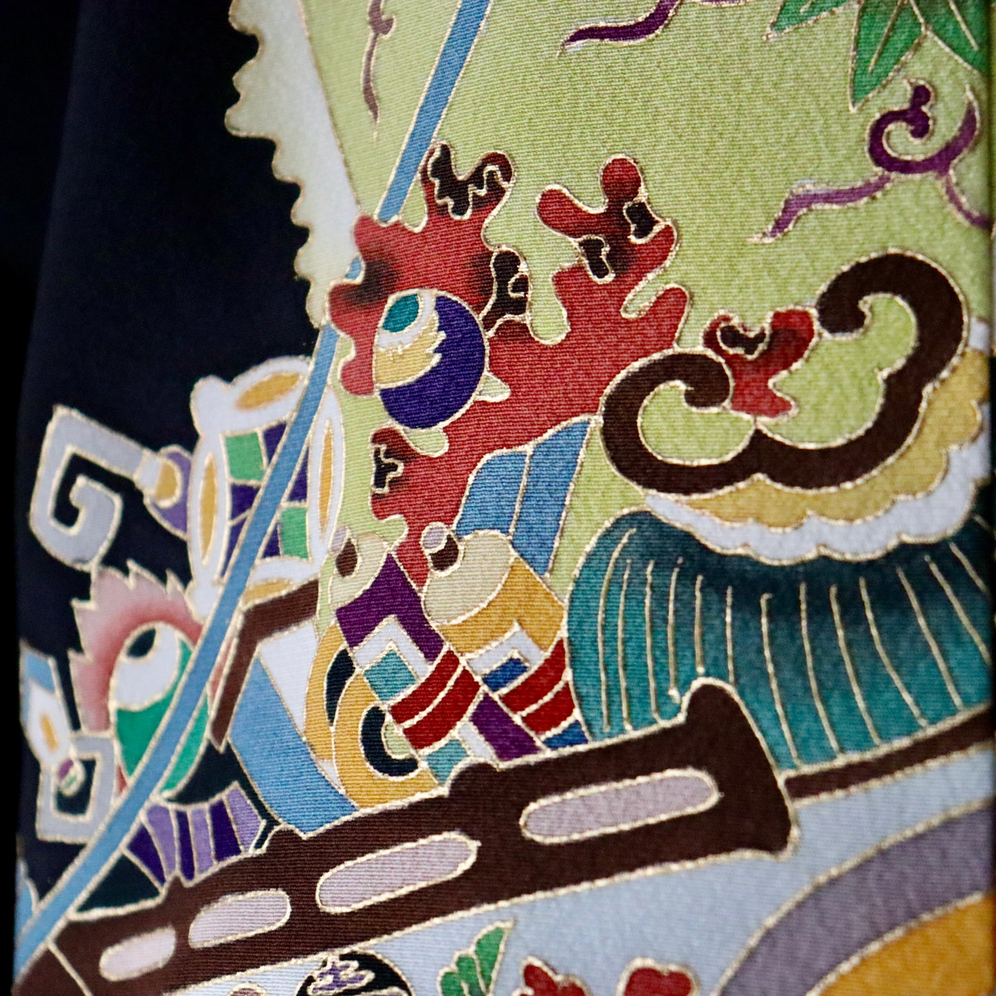 五歳 御祝着セット「宝船」岡重