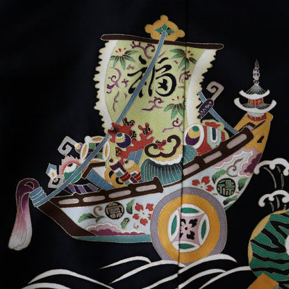 五歳 御祝着セット「宝船」岡重