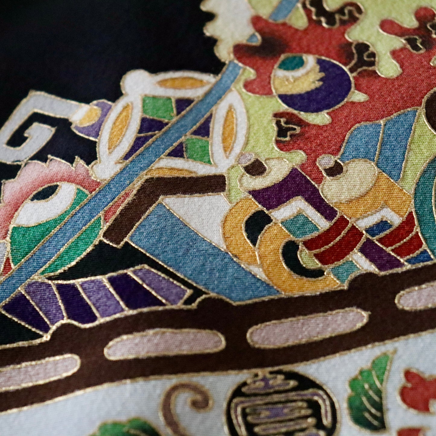 五歳 御祝着セット「宝船」岡重