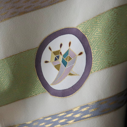 五歳 御祝着セット「熨斗目丸文」