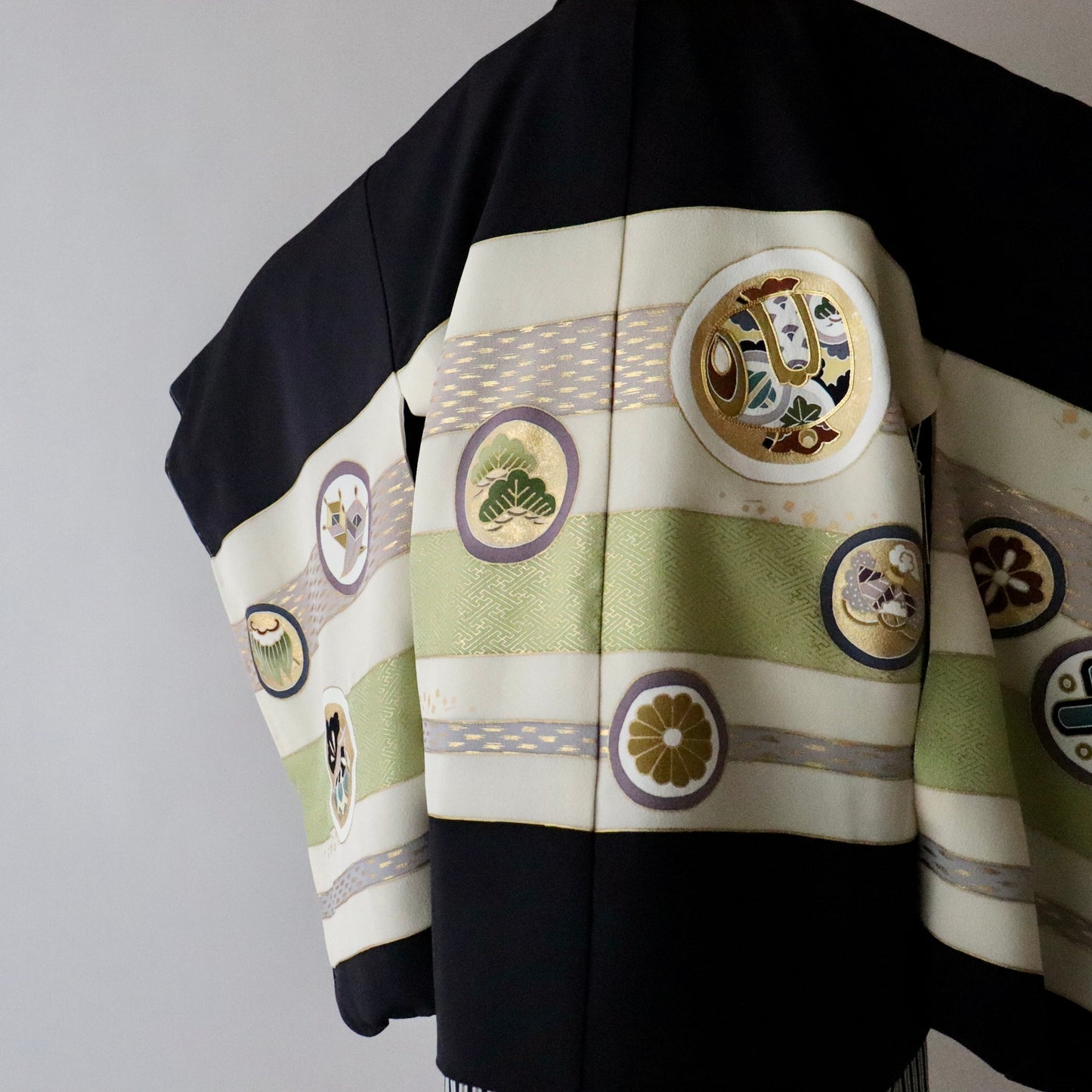 五歳 御祝着セット「熨斗目丸文」