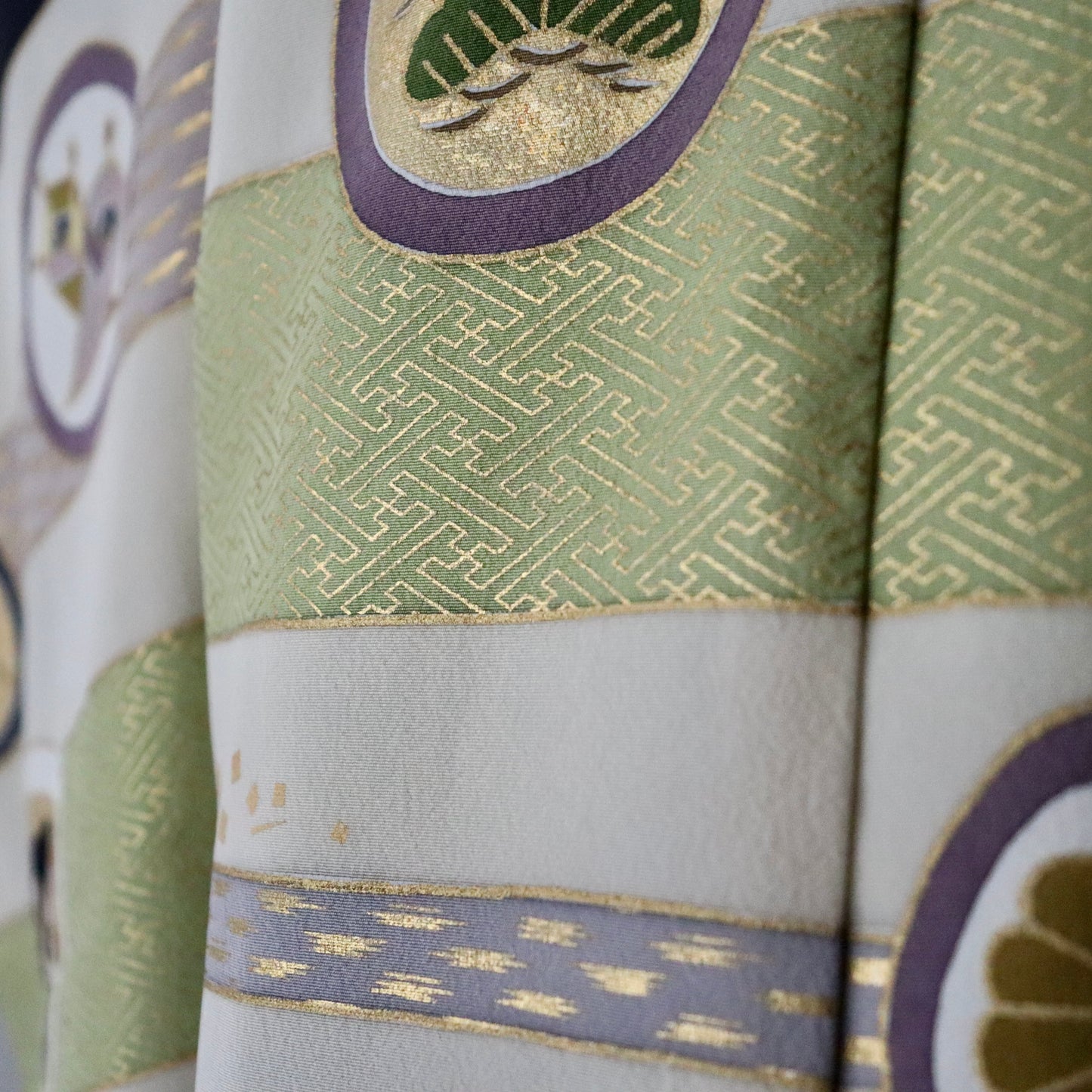 五歳 御祝着セット「熨斗目丸文」