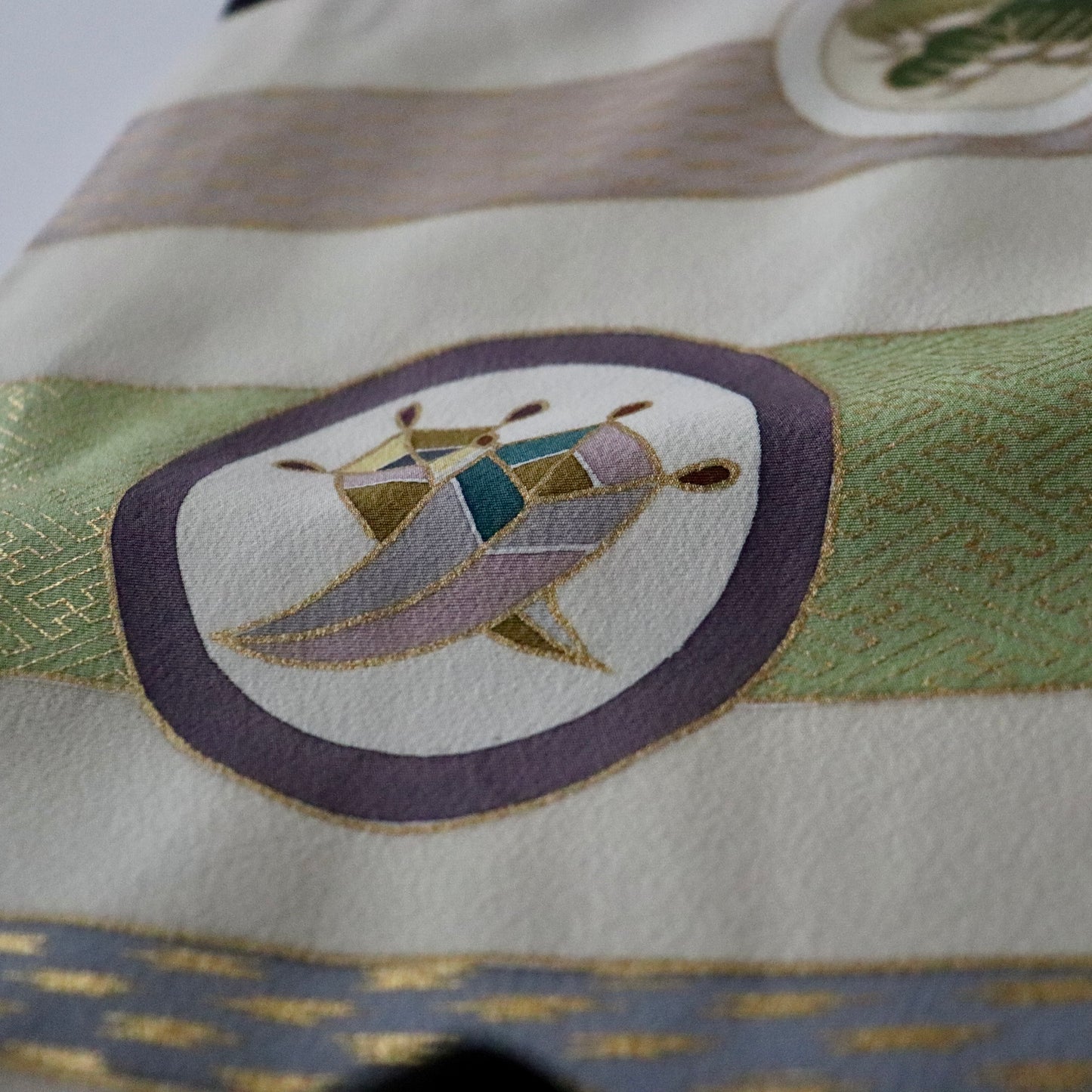 五歳 御祝着セット「熨斗目丸文」