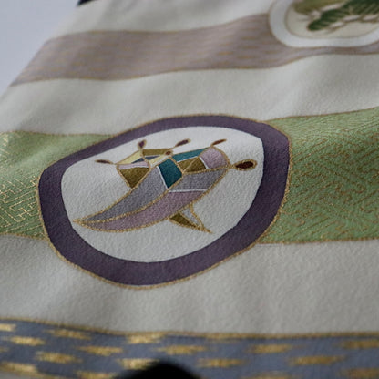 五歳 御祝着セット「熨斗目丸文」