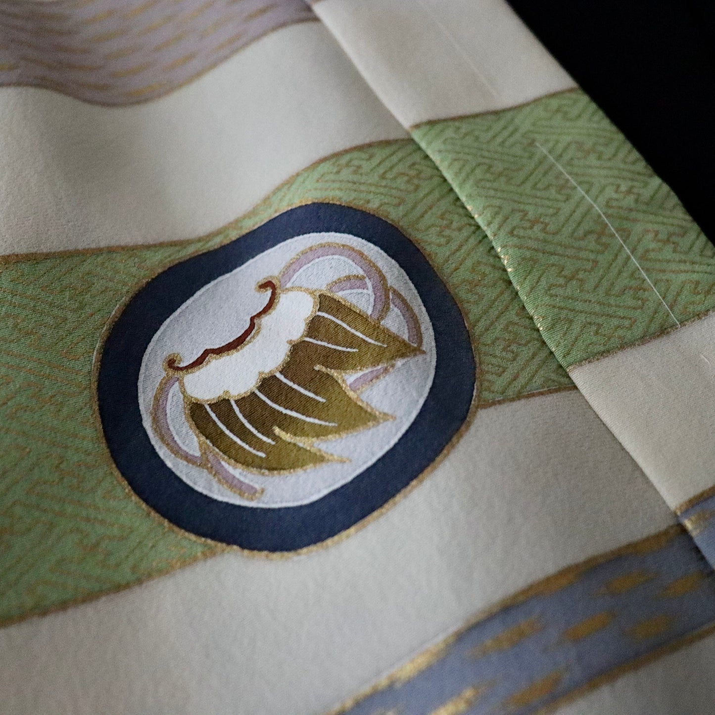 五歳 御祝着セット「熨斗目丸文」