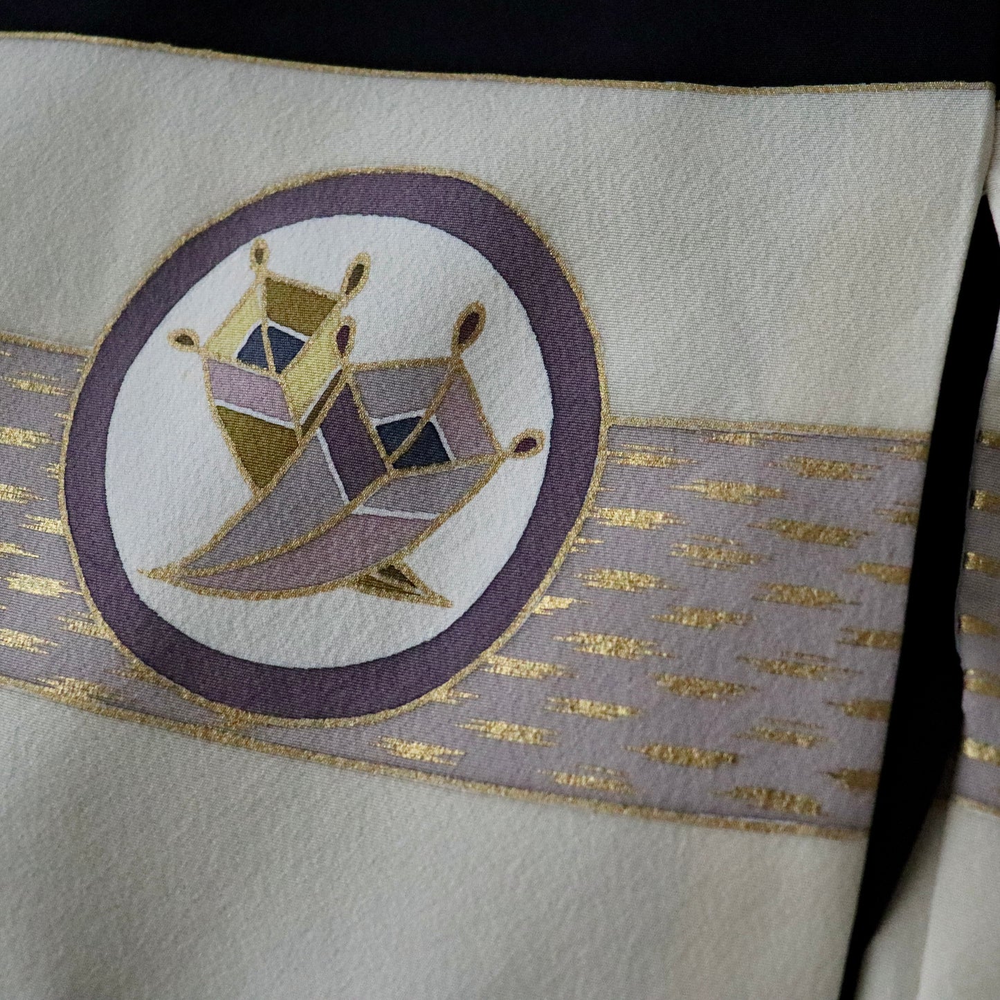 五歳 御祝着セット「熨斗目丸文」