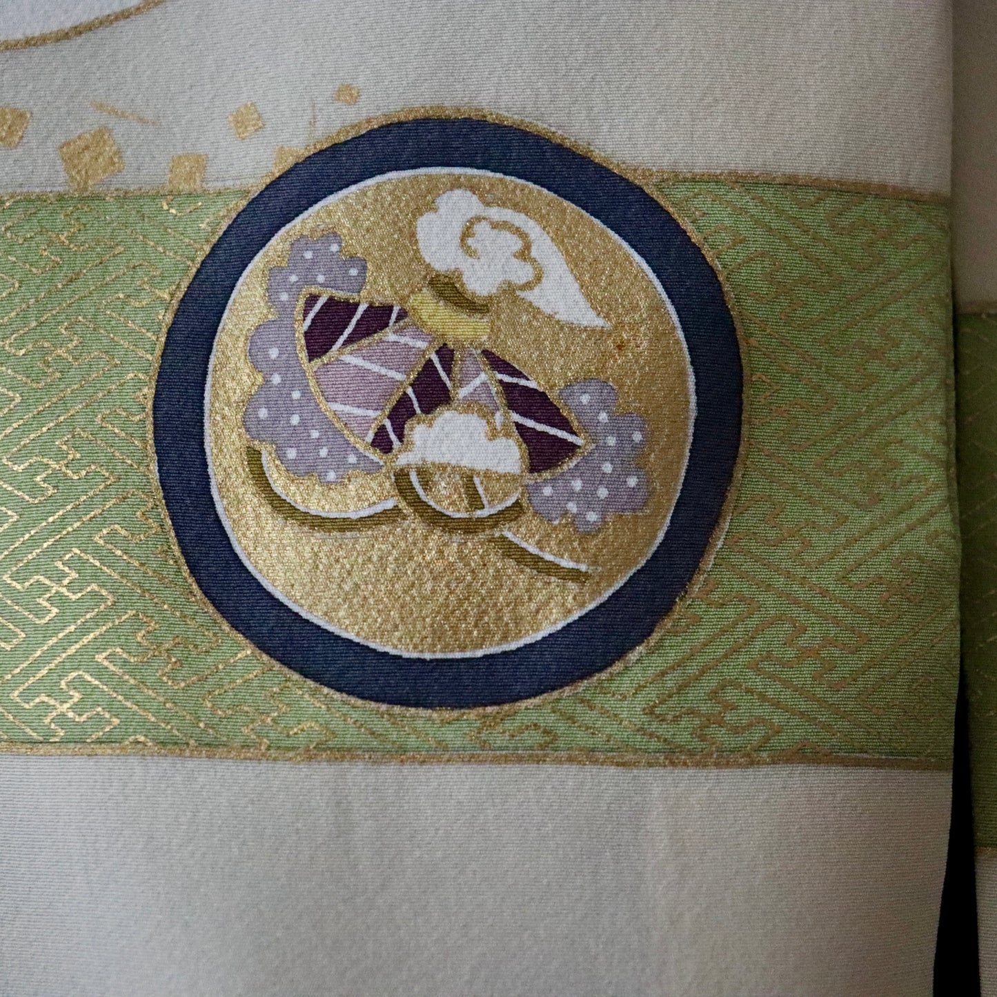 五歳 御祝着セット「熨斗目丸文」