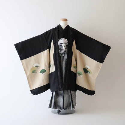 五歳 御祝着セット「鷹に松」
