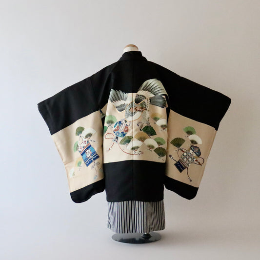 五歳 御祝着セット「鷹に松」