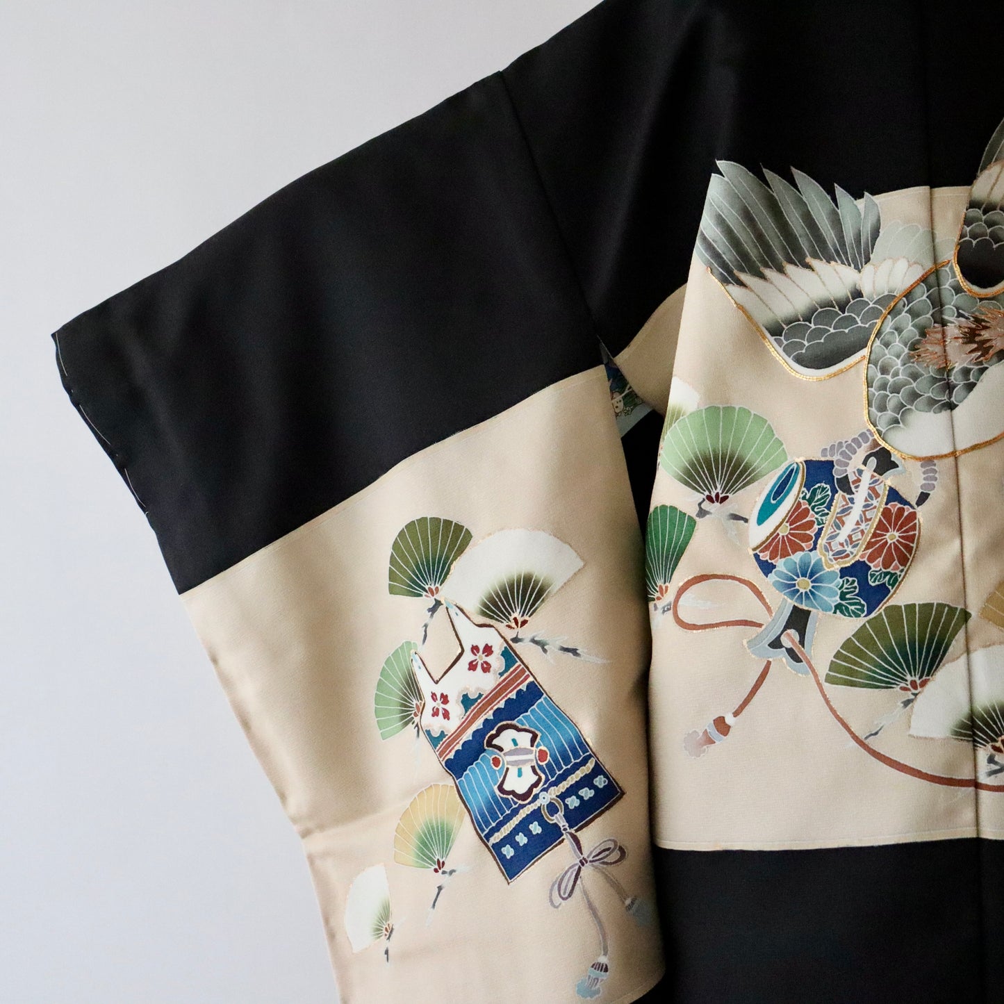 五歳 御祝着セット「鷹に松」