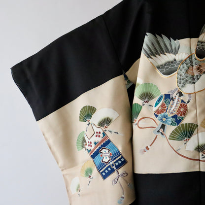 五歳 御祝着セット「鷹に松」