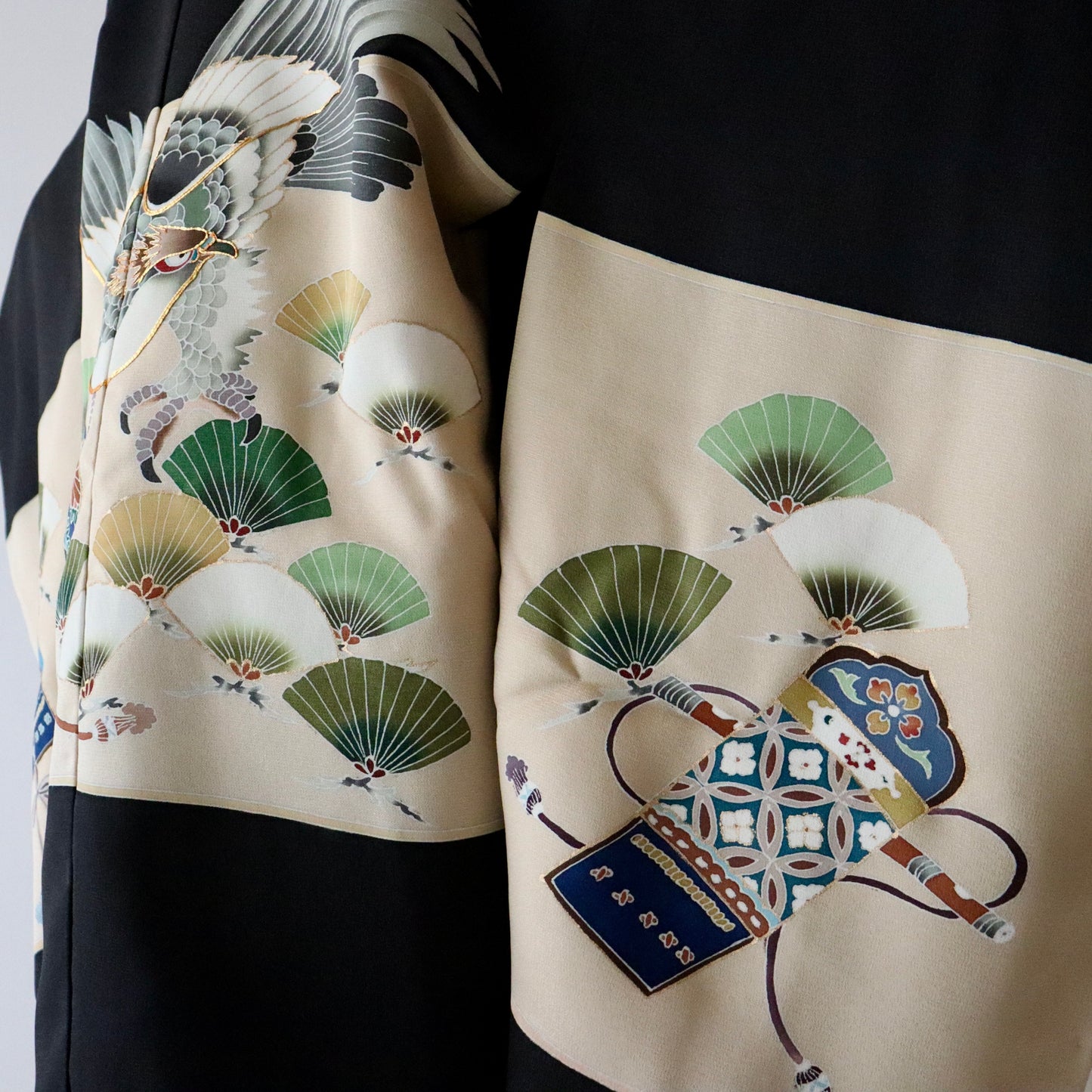 五歳 御祝着セット「鷹に松」