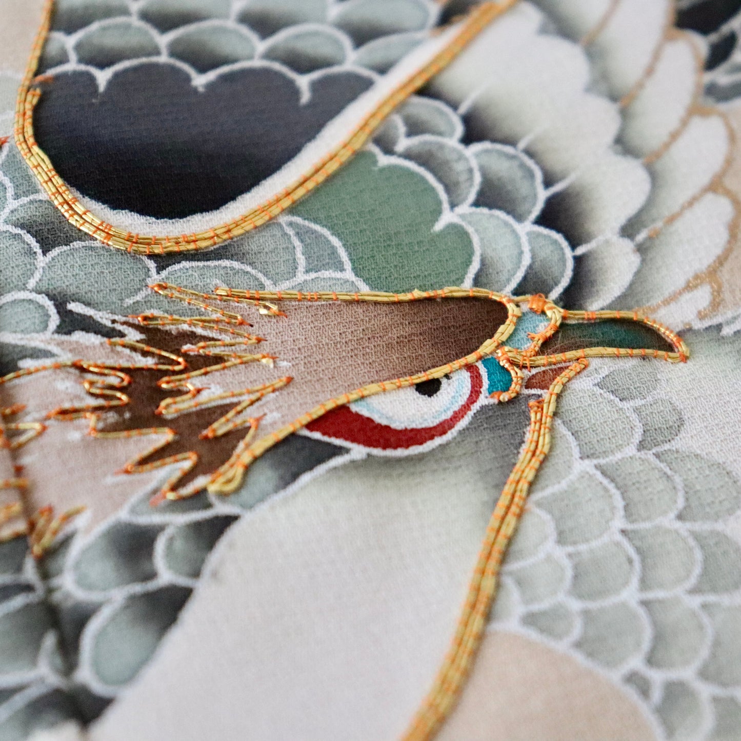 五歳 御祝着セット「鷹に松」