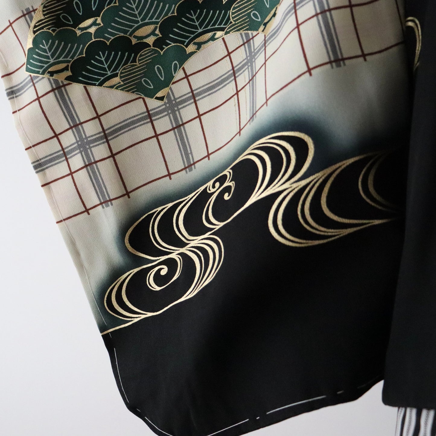 五歳 御祝着セット「鷹に格子」