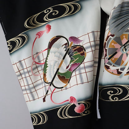 五歳 御祝着セット「鷹に格子」