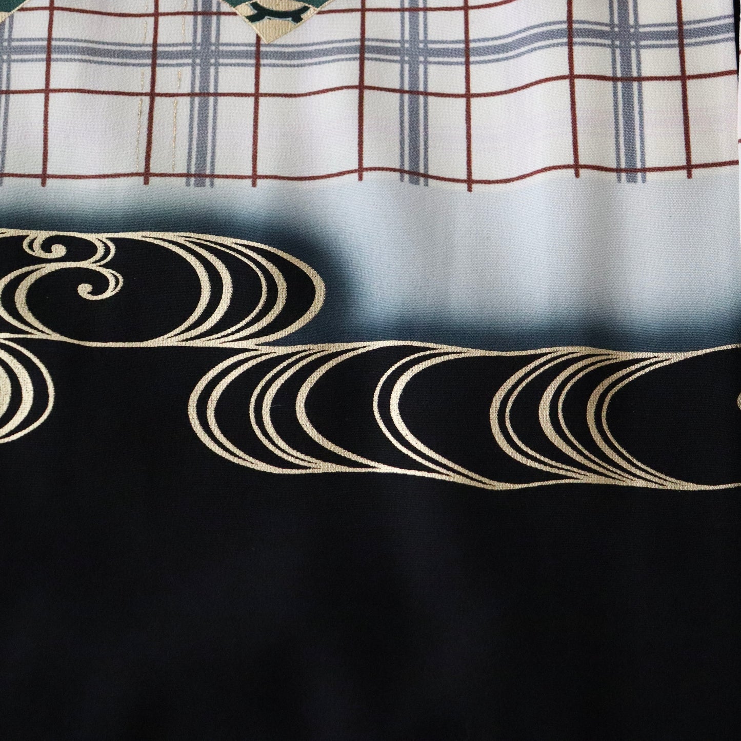 五歳 御祝着セット「鷹に格子」