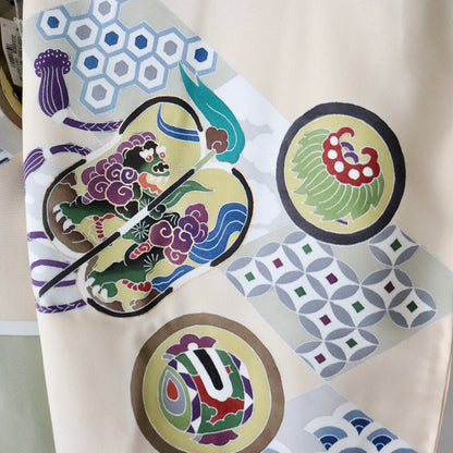 五歳 御祝着セット「兜に小槌と軍配」