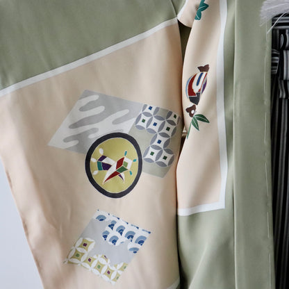 五歳 御祝着セット「兜に小槌と軍配」