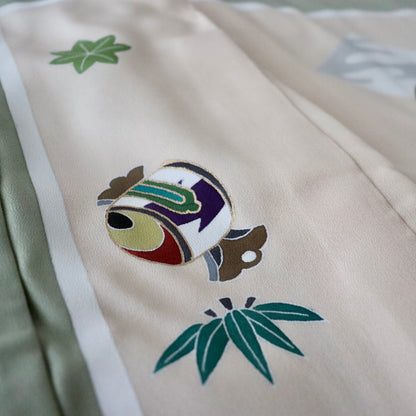 五歳 御祝着セット「兜に小槌と軍配」