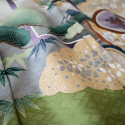 五歳 御祝着セット「兜に丸文」