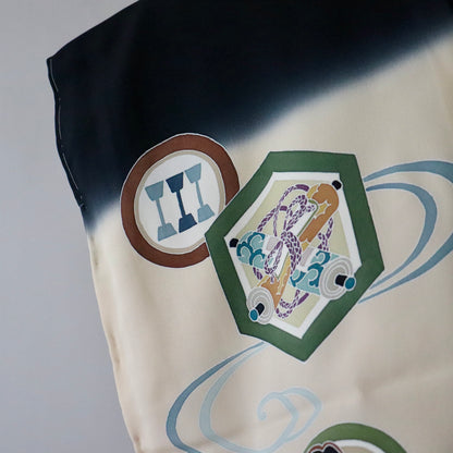 五歳 御祝着セット「熨斗目亀甲丸文」