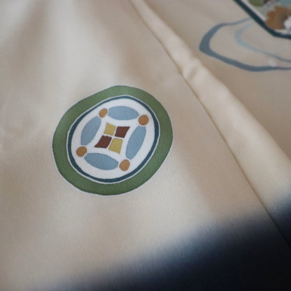 五歳 御祝着セット「熨斗目亀甲丸文」