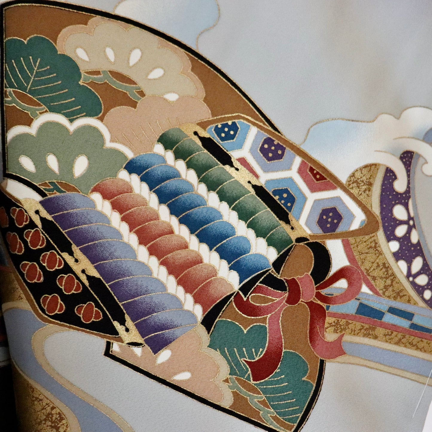 五歳 御祝着セット「鷹と波」