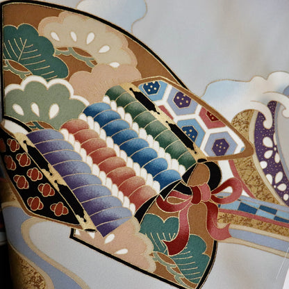 五歳 御祝着セット「鷹と波」