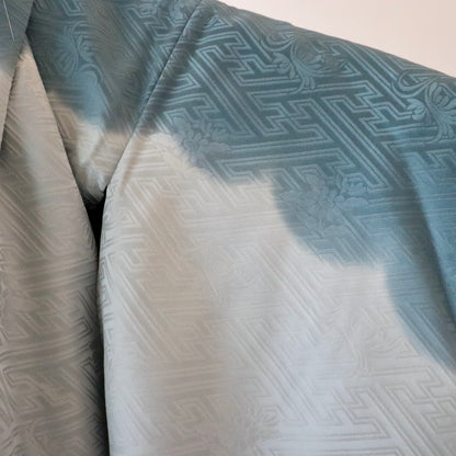 五歳 御祝着セット「暈し雲文 - nvy-g」