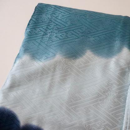 五歳 御祝着セット「暈し雲文 - nvy-g」