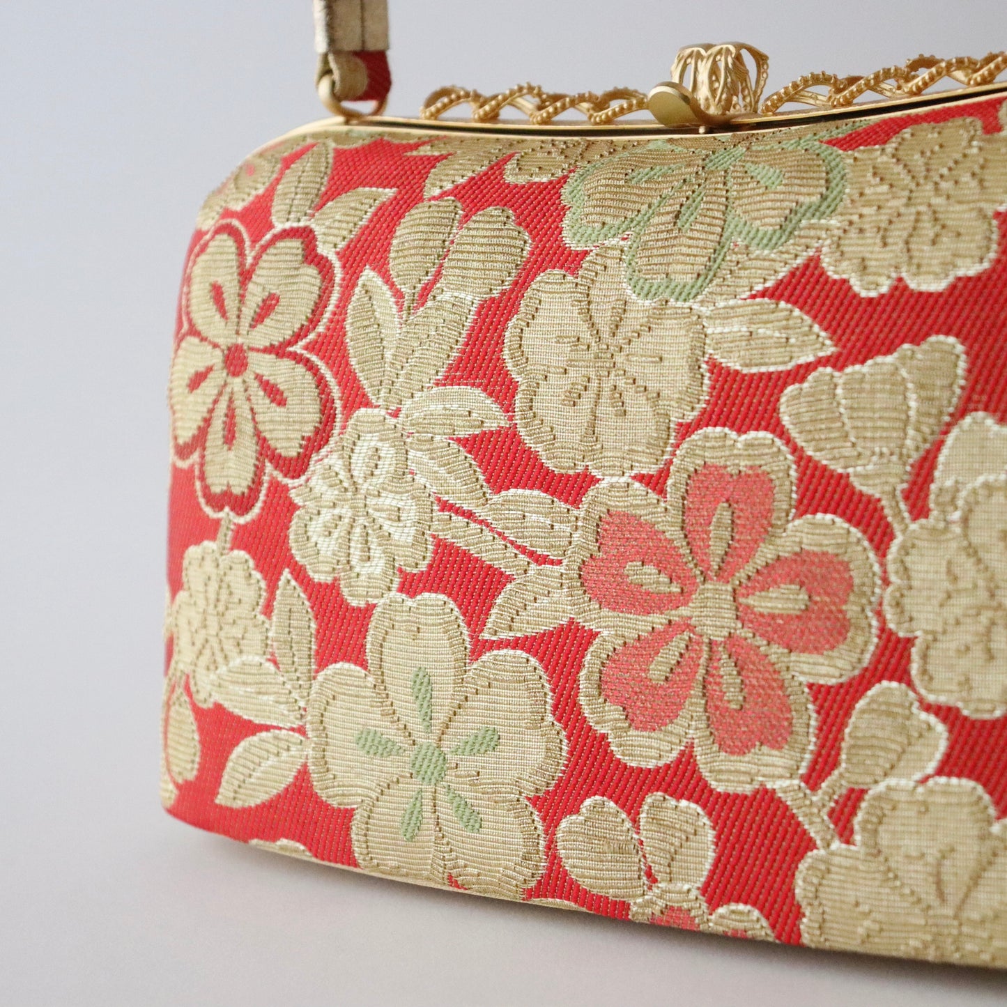 草履バッグセット「輪奈織 - 桜 rd」やまざき