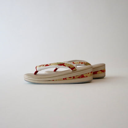 草履バッグセット「輪奈織 - 桜 rd」やまざき